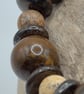 ASASSN-24fw . Tiger Iron Bronzite and Picture Jasper Stone Bracelet by BDS