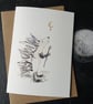 hedgehog notecard - Image 2