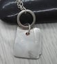 Silver Chain Bracelet with Copper Charm - Image 5