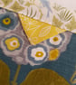 Snap purse: hares on teal - Image 3