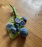 Dorset Button Corsage in Shades of PaleBlue and Mauve - Image 1