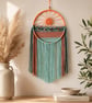 Summer Meadow Macrame Wall Hanging – Handmade Fibre Art, Nature Inspired Home De