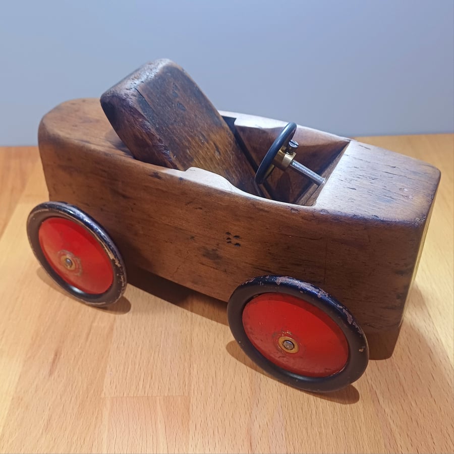 Antique wood planer ( car )