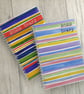 2022 Handmade Diary - Watercolour Stripes