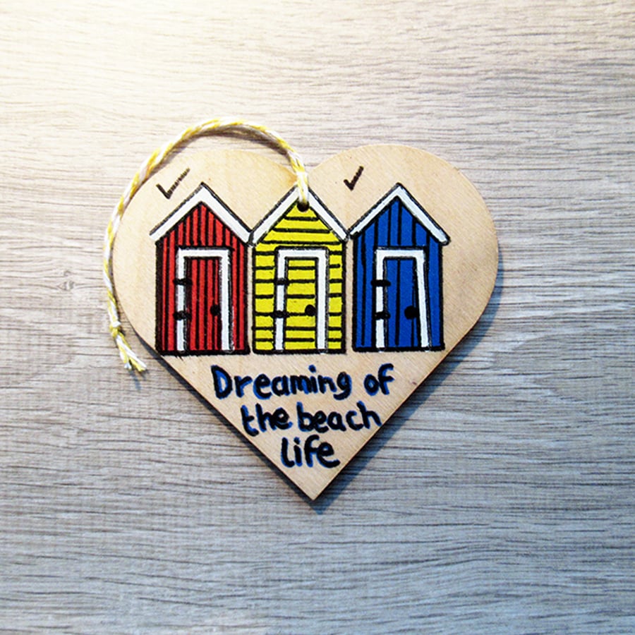 Beach heart – Dreaming of the beach life