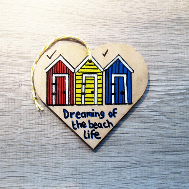 Beach heart – Dreaming of the beach life