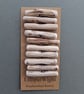Set of ten driftwood toggle buttons with single hole - Image 4