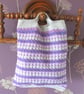 Crochet pattern for work bag, tote bag, book bag etc. Instructions for lining. - Image 2