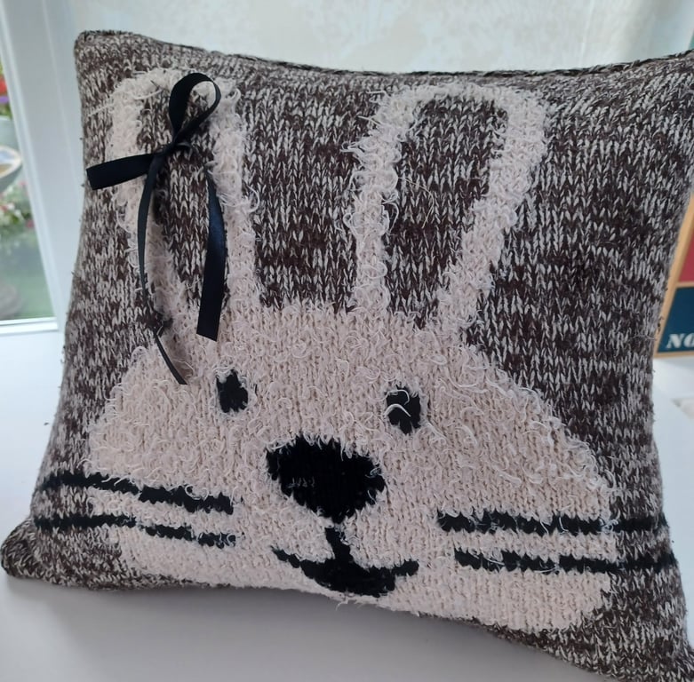 Large Memory Complete Cushion Handmade Using The Clothing of a Loved one 