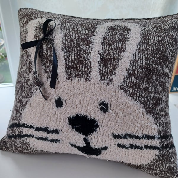 Large Memory Complete Cushion Handmade Using The Clothing of a Loved one 