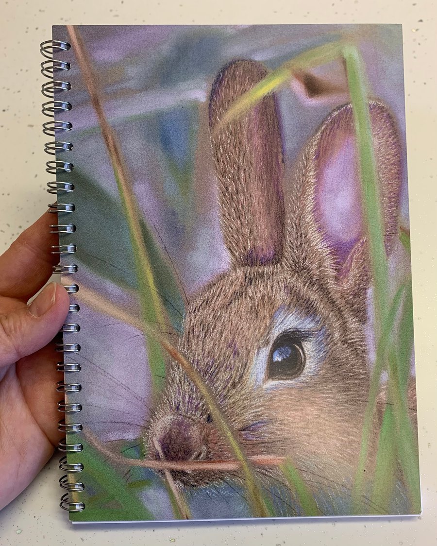 'Brightest Eyes' Bunny Notepad, Sketchpad