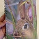 'Brightest Eyes' Bunny Notepad, Sketchpad
