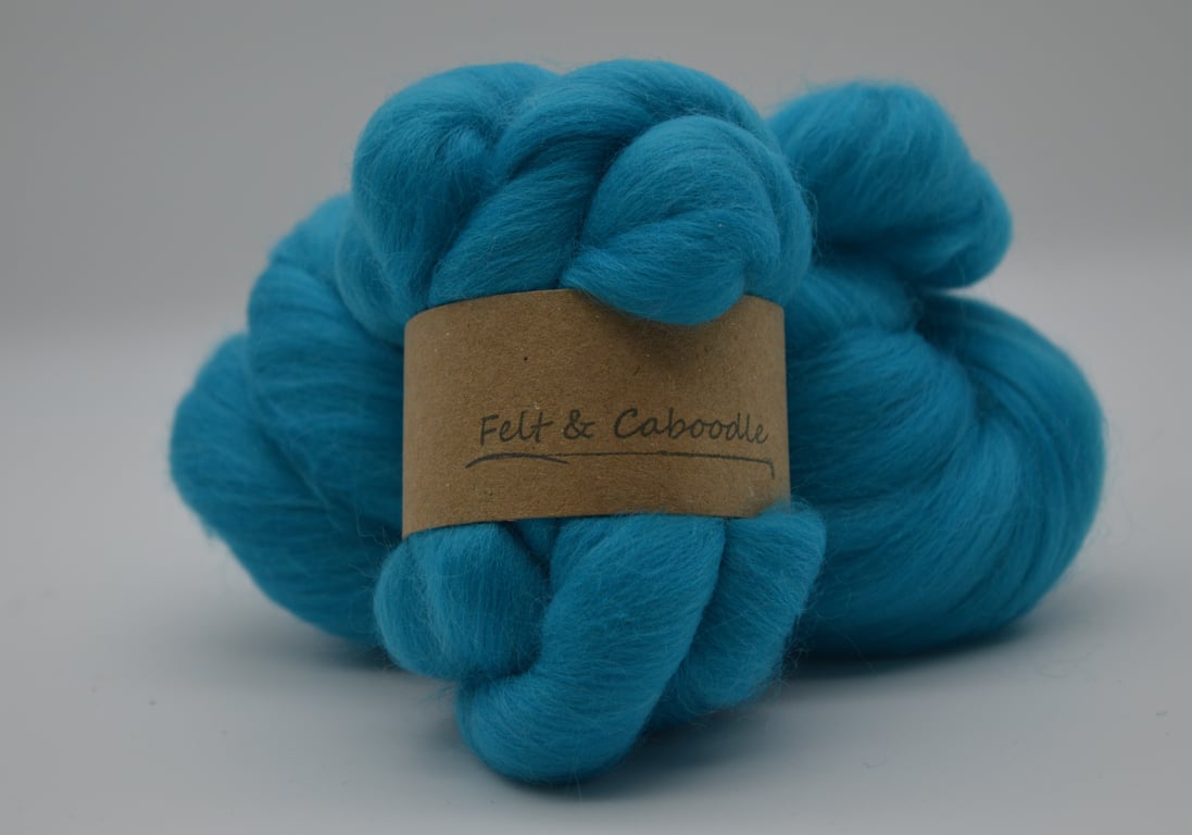 Turquoise Merino top 