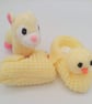 Baby's Novelty Yellow Duck Shoes, 3-9 Months Shoes, Baby Shower Gift, Baby Gift  - Image 6