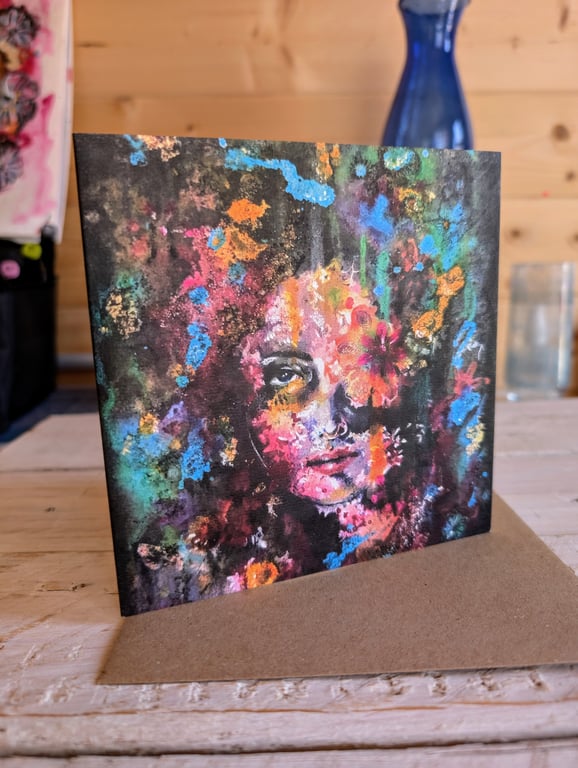  Greeting Card 15cm x 15cm (from original artwork)