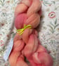 Dyed wool tops roving for spinning - 100g