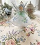 Beautiful handmade flower fairy, children's room decor, gift young girl, - Image 2