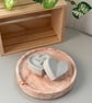 Blush Marble Decorative Tray - Round, Square or Hexagon