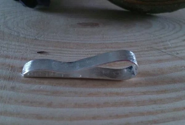 Sterling Silver Tie Slide