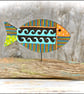 Wooden Fish Sculpture