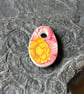 Handmade Ceramic Pendant,  One of a Kind Sterling Silver Eco Friendly Gifts. - Image 7