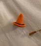 Handmade crochet Witches hat and broomstick bunting  - Image 7