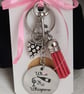 Gorgeous Wine Whisperer Key Ring - Key Chain Bag Charm. - Image 5