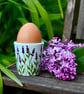 Lavender Egg Cup - Hand Painted - Image 5