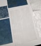 Blue Frost Slow Stitching kit - upcycled and zero waste textiles  - Image 5