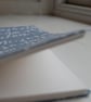 Fabric covered A5 hinged cover sketch book - Image 3
