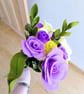 Handmade Felt Flower Bouquet, Wedding Roses, Mother's Day Gift - Image 9