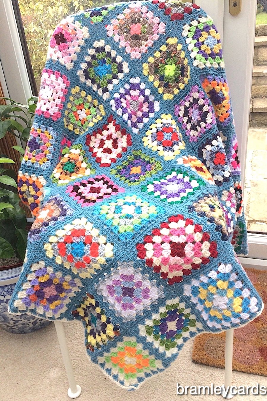 A Soap Stone Itsy Bitsy Stargazer Lap Blanket