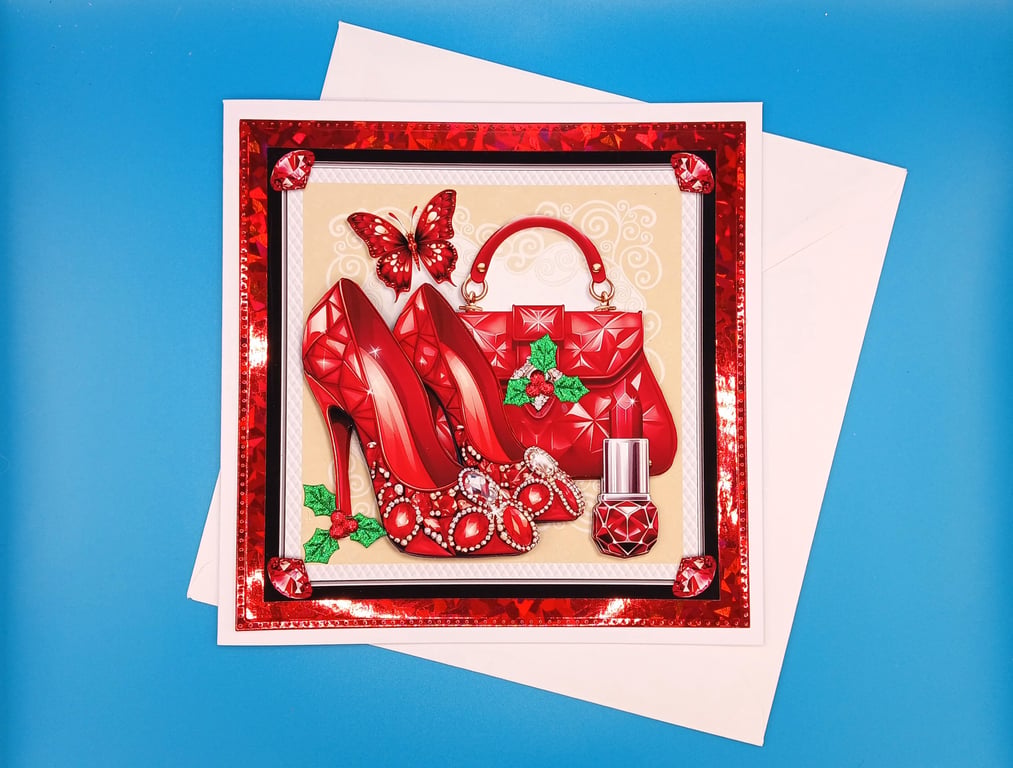 Large Christmas Card, Wife, Daughter, Sister, Mother, Friend