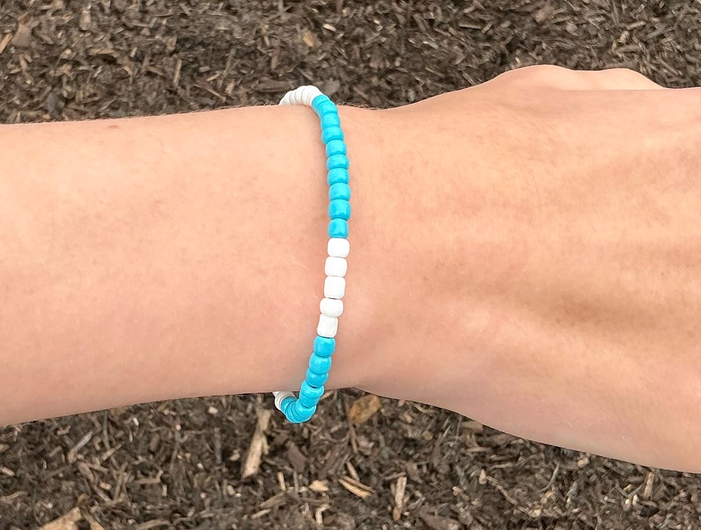 Seed Bead Bracelet. Glass Bead Bracelets. Boho Style Bracelet. Beach Bracelets. 