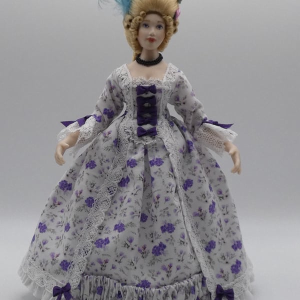 Jessamine - 1:12 Georgian-Rococo Doll House Doll