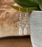 Handmade seaglass earrings 