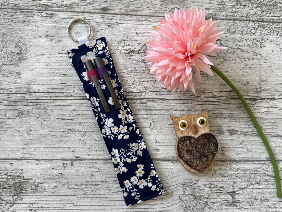 Floral Print Lanyard Pen Holder Teacher Pen Holder Nurse Pen Holder Hands Free P