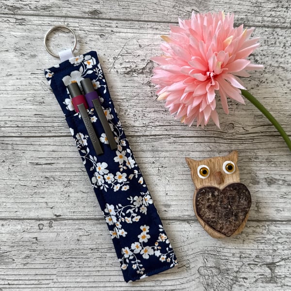 Floral Print Lanyard Pen Holder Teacher Pen Holder Nurse Pen Holder Hands Free P