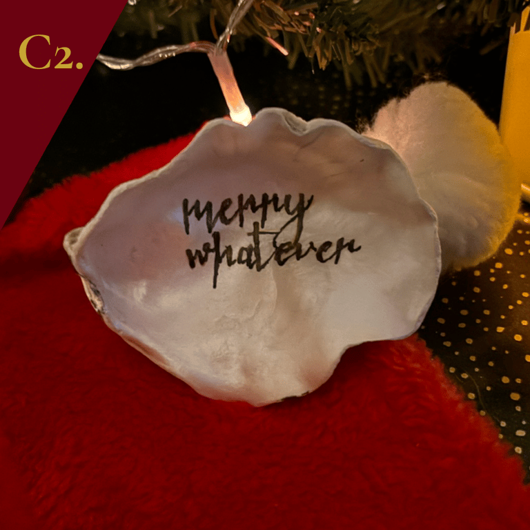 Christmas edition no.C2 "merry whatever"