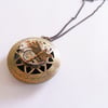 Steampunk Dragonfly Time Flies Locket