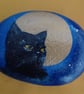 Hand Painted Cat Garden Stones