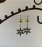 Snowflake dangle earrings - Image 2