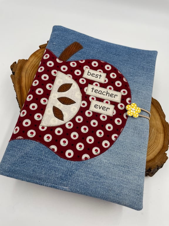 Apple A5 notebook & cover, teacher's gift