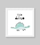 Dinosaurs nursery prints, dinosaurs wall decor, dinosaurs kids room wall prints - Image 8
