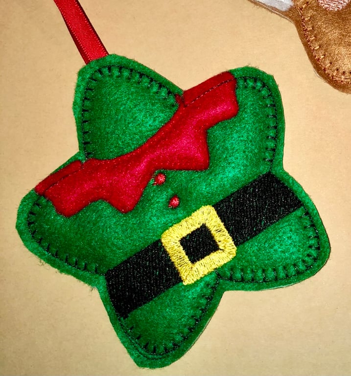 Christmas Character Star Decoration