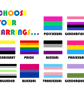 Lego LGBT Genderqueer Earrings - Image 4