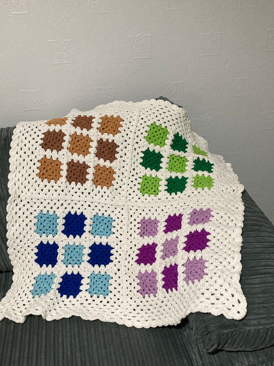 Granny Square Colour Block 