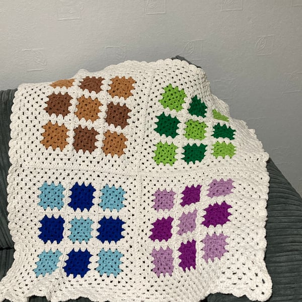 Granny Square Colour Block 