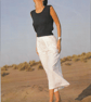 VINTAGE KNITTING PATTERN Ladies Navy Jaeger Vest - Image 3
