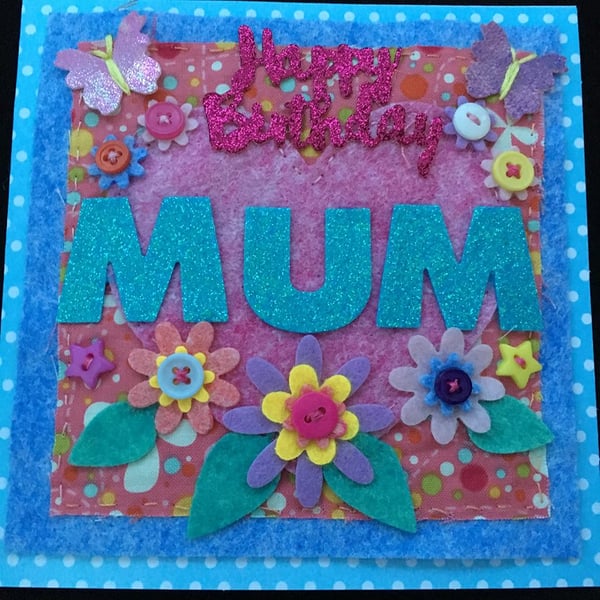 Mum birthday card